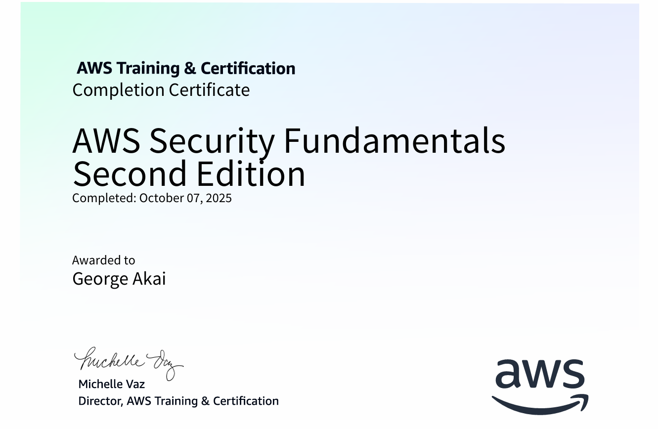 AWS Security Fundamentals